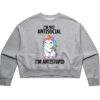 AS Colour Womens Oversized Crew Thumbnail